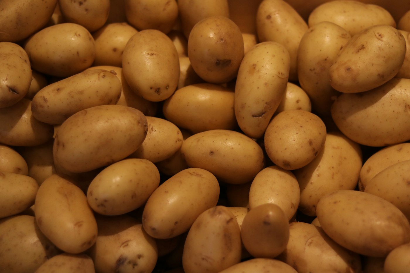 Baby potatoes with skins